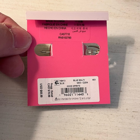Kate Spade Good Spirits French Wire Drop Earrings NWT - Picture 4 of 5
